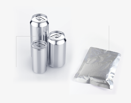 Application: Beverage cans, Food packages