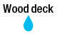 Wood deck