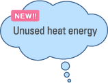 Unused heat energy