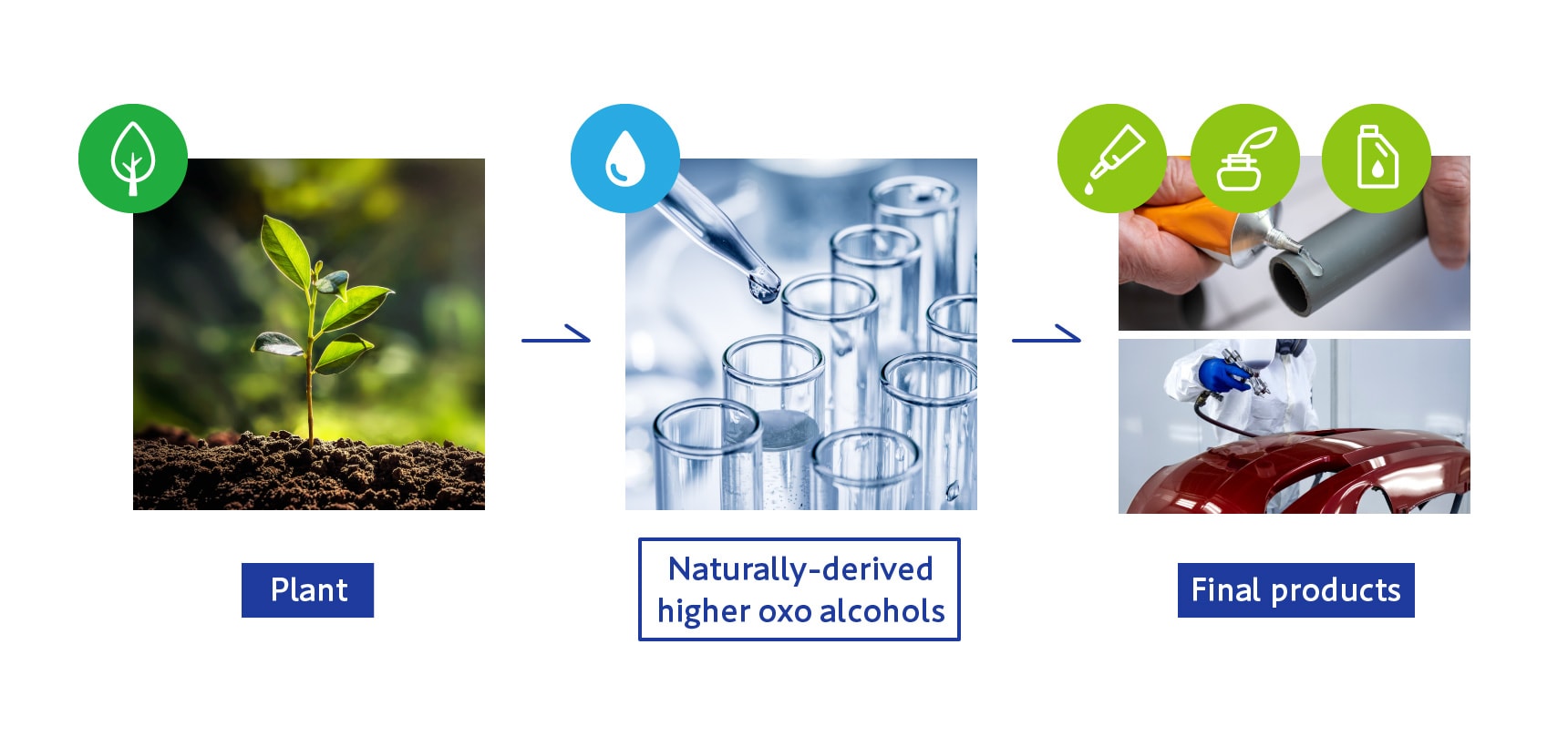 Natural based higher oxo alcohols help reduce carbon dioxide emissions